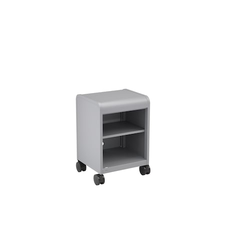 Smith Trades Industrial Storage Cabinet, 30.4 in H, 21 in W, Platinum, (1) Adj. + (1) Fixed/Base Shelves 111000000PP